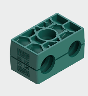 Abrazadera de tubo SERIE B (3015-3)