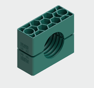 Abrazadera de tubo serie C (3015-2)