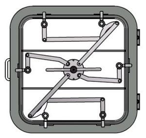 Escotilla de servicio A0 Watertight