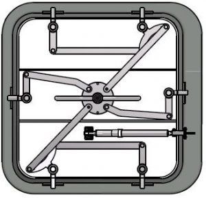 Escotilla empotrada A0 Watertight