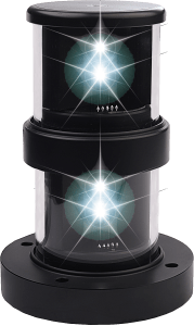 Luz de popa doble 112,5° blanca