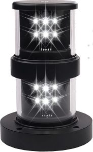 Luz de tope doble 225° blanca