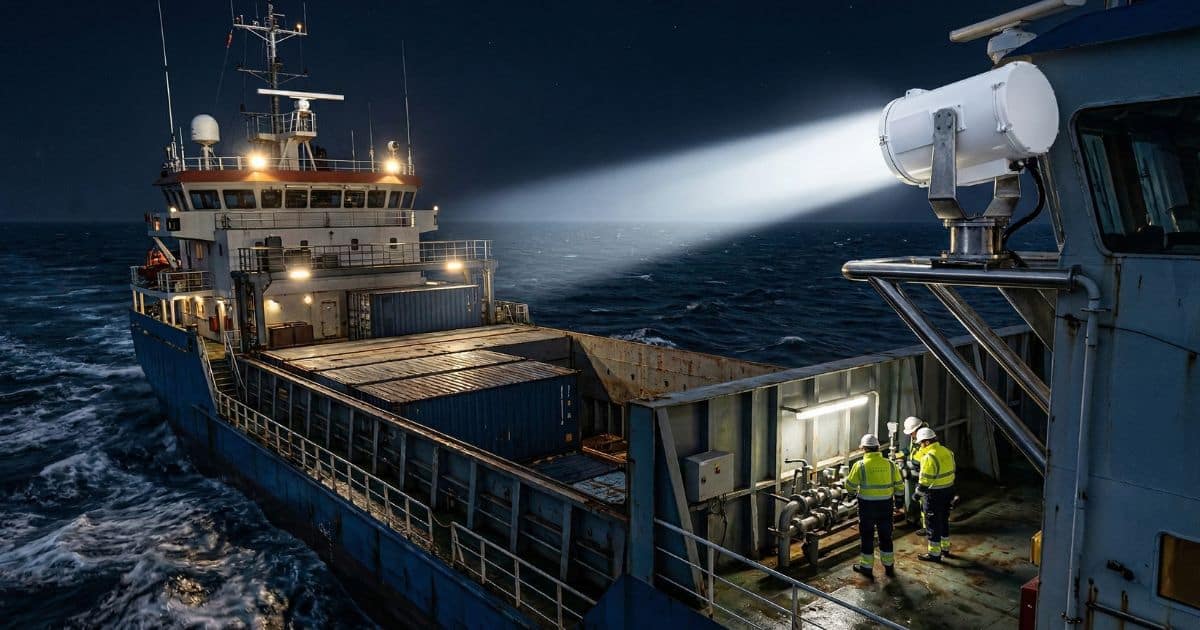 iluminación naval certificada